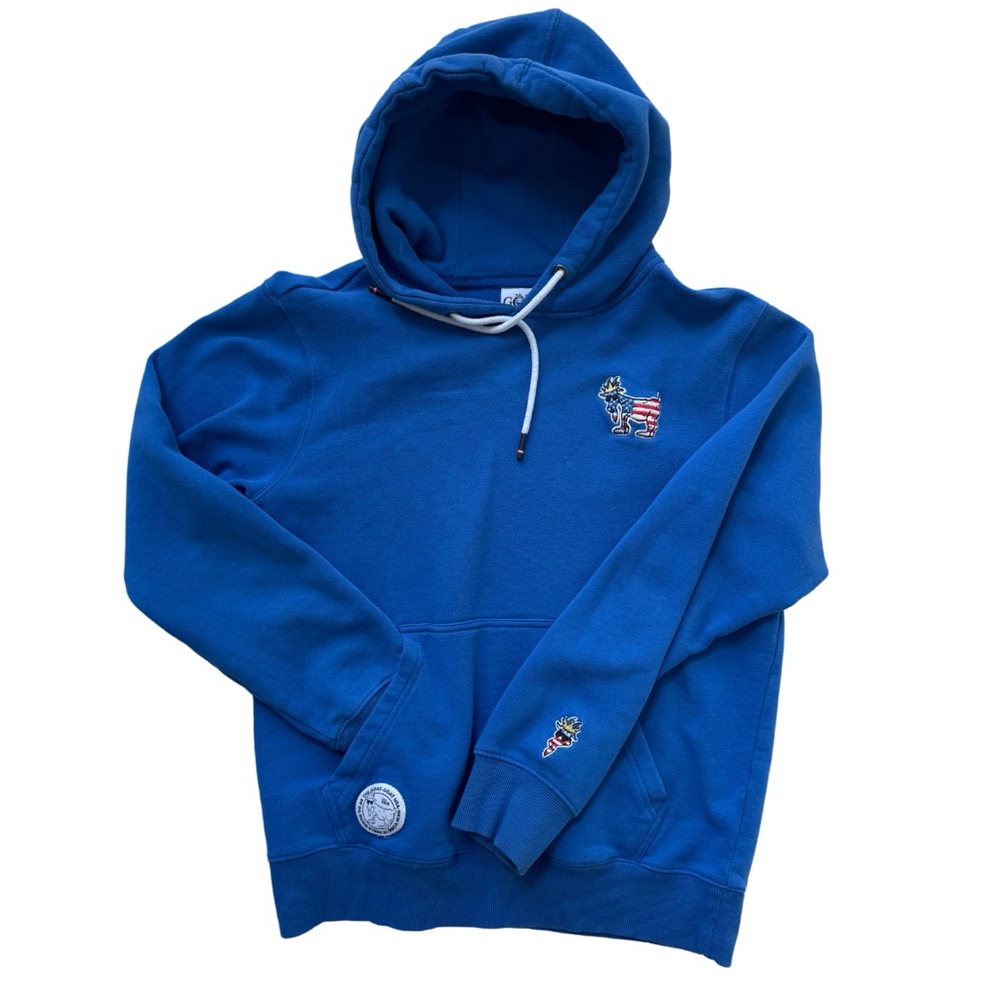 GOAT Royal Blue Adult XS Hoodie (Lightly worn)